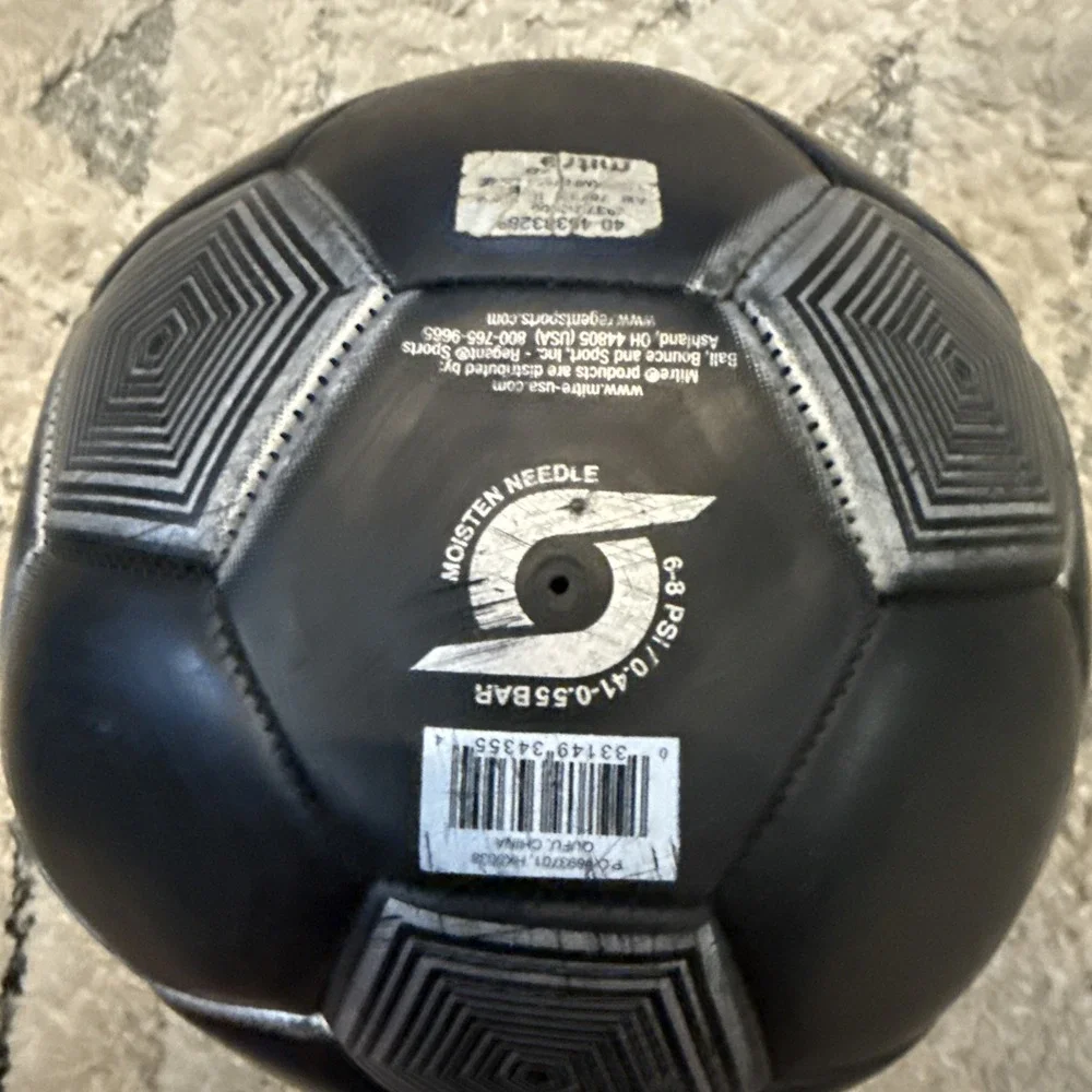 Mitre Soccer Ball Midnight Neon Recreational Size 4 8-11 year